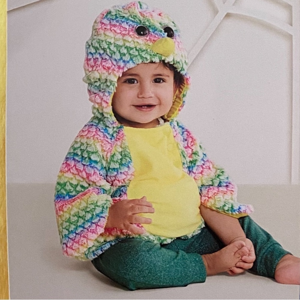 Hyde & Eek Infant Rainbow Ostrich Halloween Costume NWT Size 0-6 Months